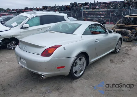 2004 Lexus Sc 430 из США, поврежденный, VIN JTHFN48Y140058295